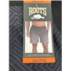 Image 1 : Roots Men’s Gray Patterned Swim Shorts, Size XXL