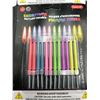 Image 2 : Set of 4 Colorflame Birthday Candles Packs with 12 Pieces Each