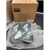 Image 2 : Seville Classics Heavy Duty Stem Threader Swivel Locking Casters Set of 4 Wheels, for Office, Kitche