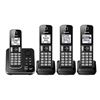 Image 1 : Panasonic KX-TGD394 Cordless Phone System with 4 Handsets