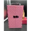 Image 2 : Pink Doll Closet With Accessories and Assorted Clothing