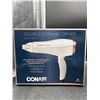 Image 2 : Conair 1875-Watt Double Ceramic Hair Dryer With 3 Heat/2 Speed Settings