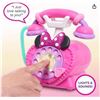 Image 1 : Just Play Disney Junior Minnie Mouse Ring Me Rotary Phone with Lights and Sounds, Pretend Play Phone