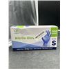 Image 1 : Comfy Nitrile Gloves, 100 Count, Size S