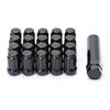 Image 1 : Moteki Super Tuner Nut Set (41886B) – M12x1.5mm, Black, Set of 20