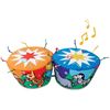 Image 1 : Melissa and Doug K’s Kids Bongo Drums Soft Musical Instrument