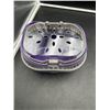 Image 2 : Living World 60887 Pet Carrier, Purple/Grey