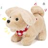 Image 1 : Sotodik Electric Plush Toys Puppy Interactive Pet Dog-Walking,Barking,Tail Wagging