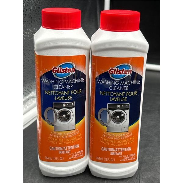 Glisten Washing Machine Cleaner Liquid Formula, Set of 2 x 354ml