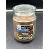 Image 1 : Candle-Lite Mahogany Woods Scented Jar Candle, 18 oz