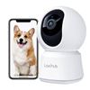 Image 1 : Laxihub  360° View 2K Pet Camera with Phone App, Indoor Security Camera, P2T Baby Monitor, Pan/Tilt,