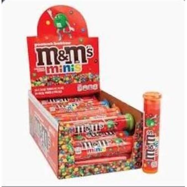 M&M’s Minis Peanut Butter Candy Tubes 24 x 49 g