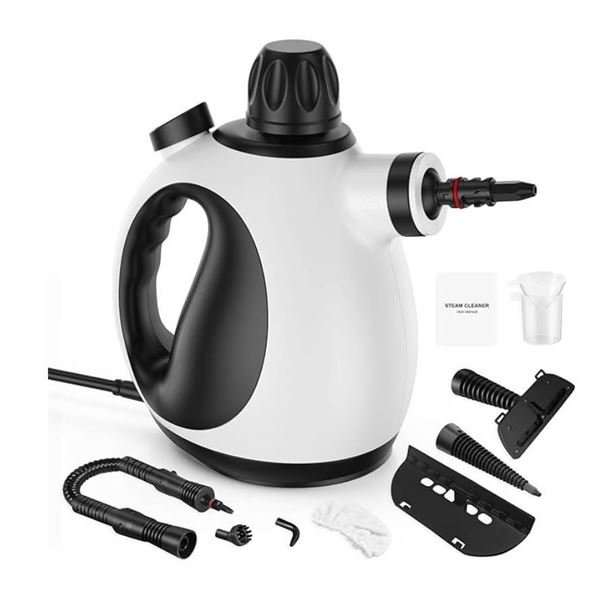 Klona EM-307 Handheld Steam Cleaner with Multi-Voltage Compatibility