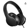 Image 1 : LORELEI X6 Over-Ear Headphones with Microphone, Lightweight Foldable & Portable Stereo Bass Headphon