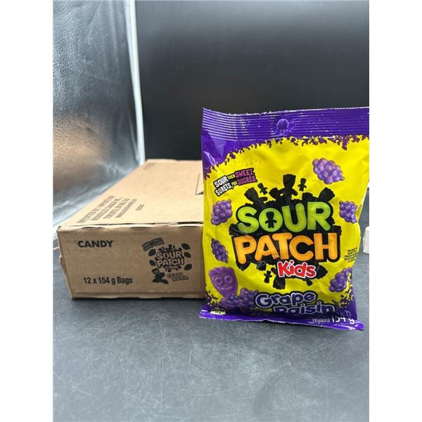 Sour Patch Kids Grape Raisin 154g Bags – Case of 12