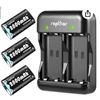 Image 1 : Rapthor 2800mAh Gaming Controller Rechargeable Battery Pack with Charger for Xbox One/Xbox One X/Xbo