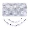 Image 1 : Assorted White Alphabet Beads in Transparent Plastic Organizer Case