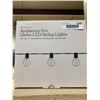 Image 2 : Brightech Ambience Pro LED Globe String Lights with Black Wire