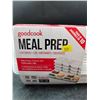 Image 2 : GoodCook Meal Prep Containers, Set of 10 with Lids