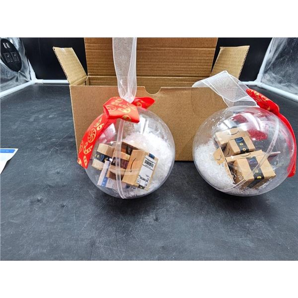 2 Pieces Mini Package Ornament DY-SDY2 with Barcode X003ZMMHA7
