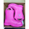Image 3 : Kamik EK6003 Waterproof Rain Boots, Size 13, Pink Rose