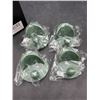 Image 1 : Adhesive Hat Hooks, Model X00433BGFT, Green, Set of 4