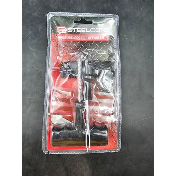Steelcore 8-Piece Tubeless Tire Repair Kit – Model 99500