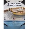Image 3 : Anchor Hocking 9-Inch Glass Pie Dish – Tempered Glass Construction