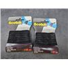 Image 1 : Scotch Bundling Straps, 2 packs, 6 Straps Per Pack, 12.5 in x 0.33 in, Black