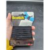 Image 2 : Scotch Bundling Straps, 2 packs, 6 Straps Per Pack, 12.5 in x 0.33 in, Black