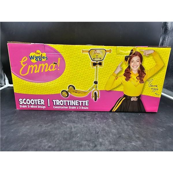 The Wiggles Emma 3-Wheel Scooter for Ages 2-5