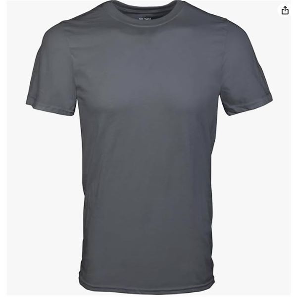 Gildan Men’s Crew Tee X-Large Mixed Colors 100 Percent Cotton/Polyester Blend – 5 