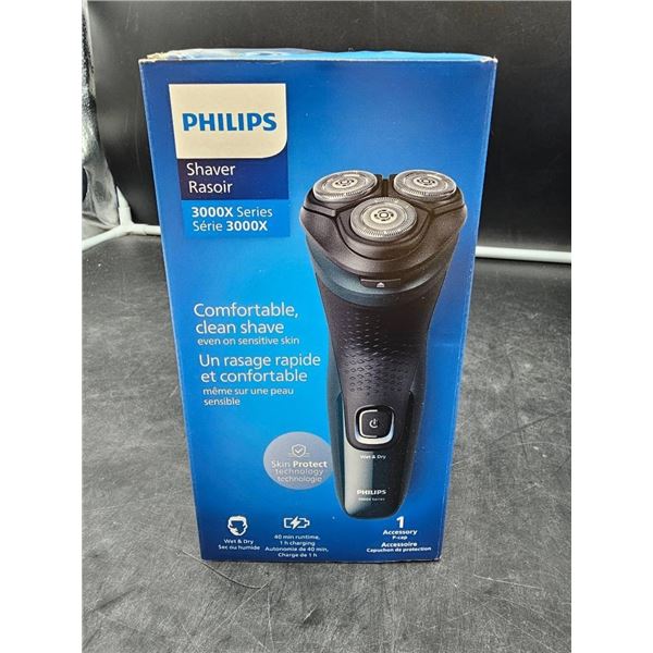 Philips 3000X Series Electric Shaver With PowerCut Blades