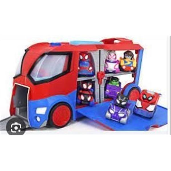 Marvel Spidey And His Amazing Friends Web Transporter Playset