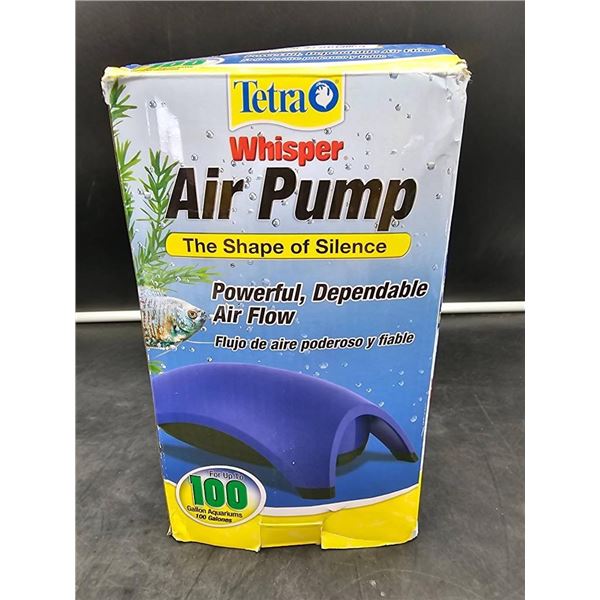 Tetra Whisper Air Pump With Flow Control for Aquariums