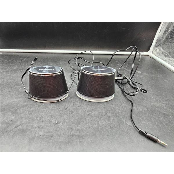 Amazon Basics Computer Speakers with 3.5mm Jack, Model C240604JL7NW