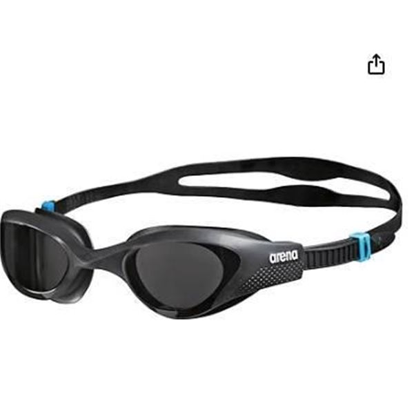 Arena Tracks Adult Swim Goggles – Black