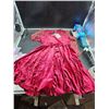 Image 1 : PatPat Girls’ Red Velvet Heart Dress, Size 12-13Y