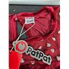 Image 3 : PatPat Girls’ Red Velvet Heart Dress, Size 12-13Y
