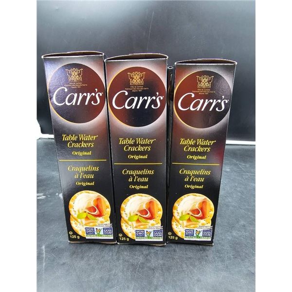 Carr’s Table Water Crackers Original, Set of 6x125g