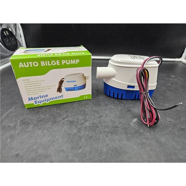 YIXIU Automatic 12V Bilge Pump for Marine Applications