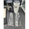 Image 6 : Mr and Mrs Gift Set with Tumblers, Tote, Passport Covers, and Accessories