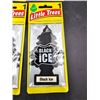 Image 2 : Lot of Six Little Trees Black Ice Car Air Fresheners