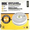 Image 1 : LOT OF 2 BRK Slim Smoke Alarm with LED Strobe Model 7020BSLA