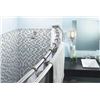 Image 1 : Moen Double Curved Shower Rod in Chrome Finish