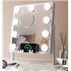 Image 1 : Fancii Maddie Vanity Mirror with BT Speaker and Wireless Charging