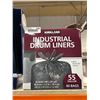 Image 1 : Kirkland Industrial Drum Liners â€“ 55 Gallon, 60 Bags