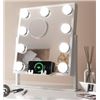 Image 1 : Fancii Maddie Vanity Mirror With BT Speaker and Wireless Charging