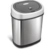 Image 1 : Ninestars Motion Sensor Trash Can, 3.2 Gallon (12L)