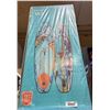 Image 2 : WAVEX Model W 11 ft Inflatable Stand Up Paddle Board Kit. NEW SEALED IN BOX (white)